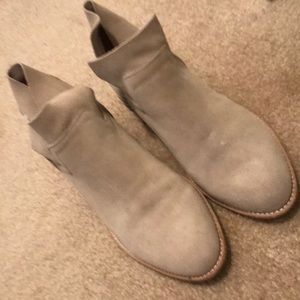 Suede dolce Vita western booties.